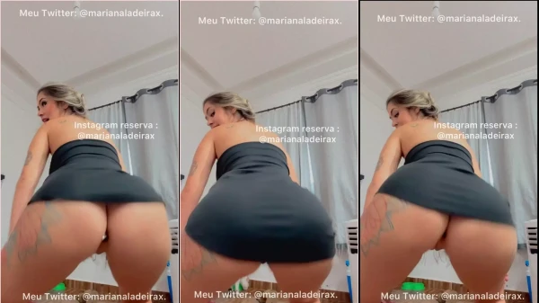 Mariana Ladeira Bailando Con Un Juguete Metido En El Trasero