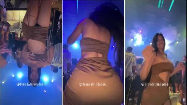 Brenda Trindade Mostrando Sus Grandes Pechos Y Privacy En Un Evento