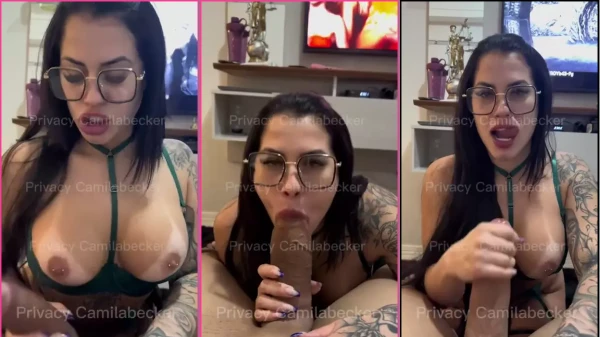 Camila Becker Follando Oralmente Caliente Con Una Gran Polla En Onlyfans