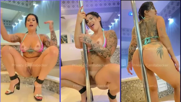Camila Becker Mostrando Su Belleza Natural Meneando Su Maravilloso Y Sensual Culo, Realmente Una Vista Increíble