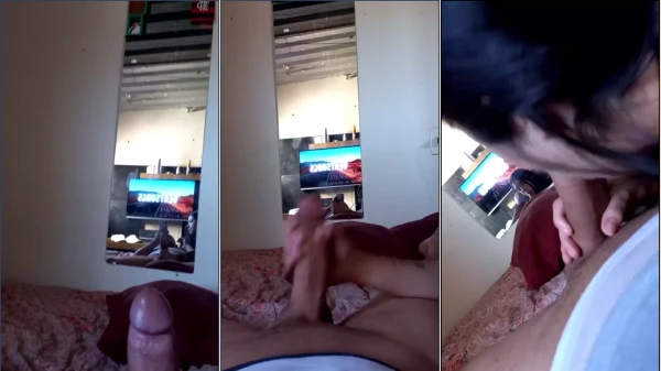 La Famosa Aline Vitória Dándole A Su Pareja Una Buena Follada Oral En La Cama