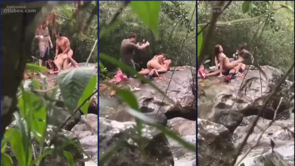 Pareja Colombiana Descubierta En El Río Mientras Filmaba Material Para Adultos