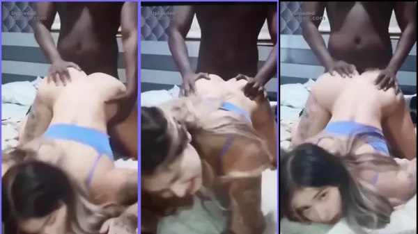 Valeria Castañeda Manteniendo Relaciones A Cuatro Patas Con Un Hombre Negro Bien Dotado