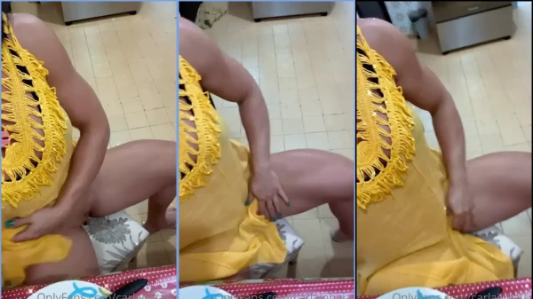 Carla Inhaia, Famosa De Onlyfans, Mostrando Su Privacy Con Provocativo Vestido