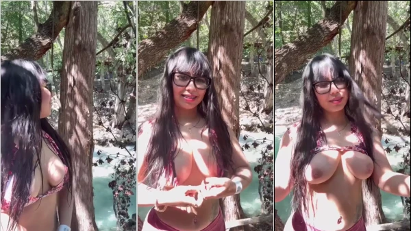 Roberta Franco Exhibe Su Belleza En El Río Mostrando Los Encantos