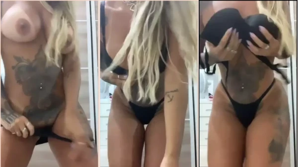 Débora Brasil Luce Un Increíble Show De Striptease En Privacy