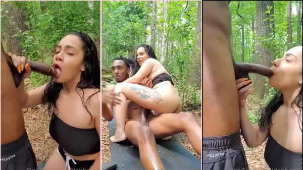 Dophanez Disfruta Un Encuentro Sensual Y Apasionado En El Bosque Matinho