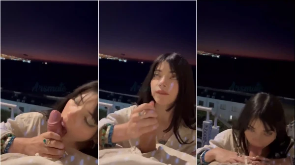 Julieta Yanez Follando Oral Caliente Fuera De Casa Por La Noche