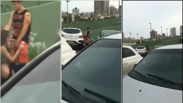 Bandera De Una Niña Jodidamente Oral Caliente En Público