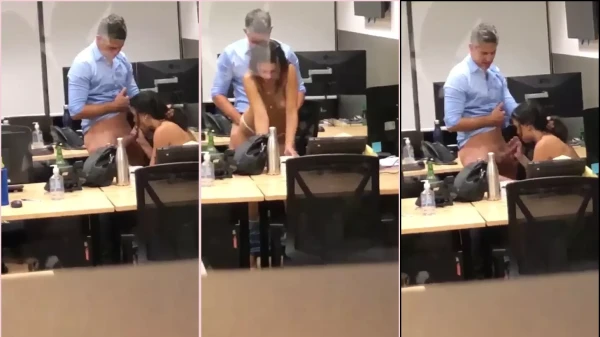 ¡Video Casero De La Secretaria Divirtiéndose Con El Jefe En La Compañía