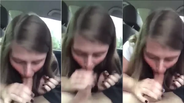 Atrapado De Una Rubia Casada Que Le Da A Uber A Uber Un Poco Dentro Del Auto