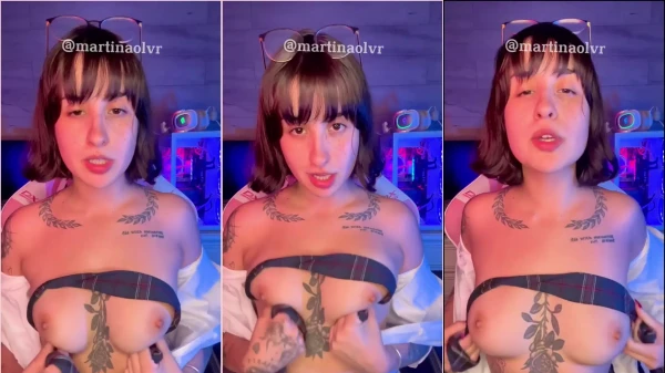 Martina Oliveira Lanzó Un Video En Onlyfans, Mostrando Sus Senos Y Con Una Expresión Muy Provocativa
