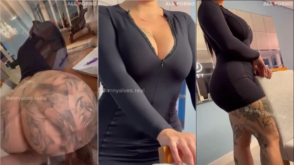 Anny Alves Manteniendo Relaciones Sexuales En La Mesa
