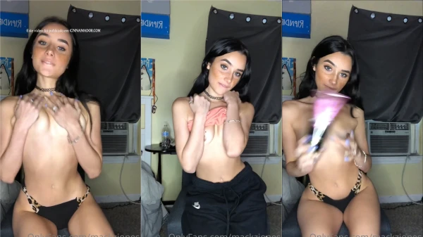 Telegram Mackzjones Se Filtró Desnuda, Mostrando Su Coño Y Sus Tetas