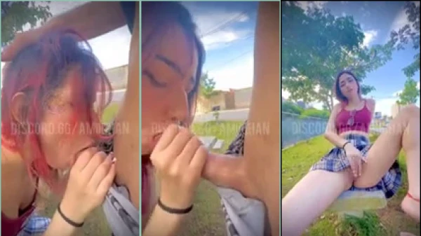 Amiichan Se Topa Con Un Amigo En La Calle Y Acaba Teniendo Sexo En La Plaza, Aunque Tiene Novio